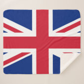 Flagge des Vereinigten Königreichs Jack Sherpadecke (Vorderseite (Horizontal))