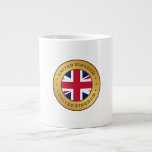 Flagge des Vereinigten Königreichs Jumbo-Tasse