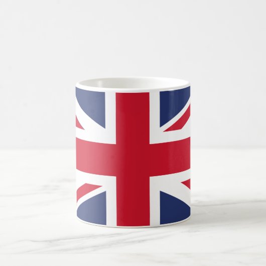 Flagge des Vereinigten Königreichs Kaffeetasse (Mittel)