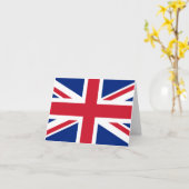 Flagge des Vereinigten Königreichs Karte (Gelbe Blume)