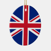 Flagge des Vereinigten Königreichs Keramik Ornament (Rechts)