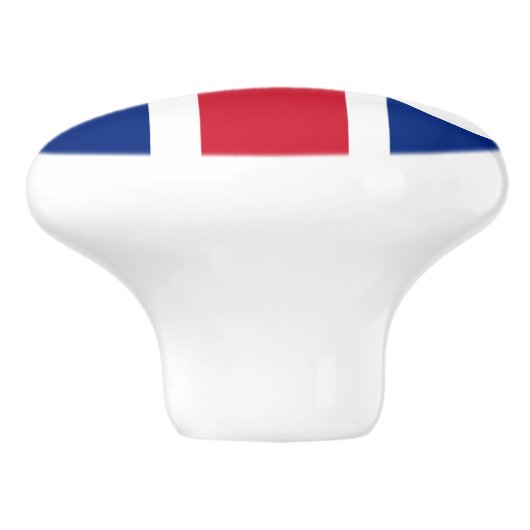 Flagge des Vereinigten Königreichs Keramikknauf (Seitenansicht)