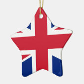 Flagge des Vereinigten Königreichs Keramikornament (Links)