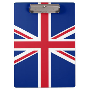 Flagge des Vereinigten Königreichs Klemmbrett