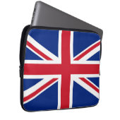 Flagge des Vereinigten Königreichs Laptopschutzhülle (Vorne Rechts)