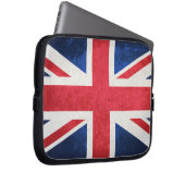 Flagge des Vereinigten Königreichs Laptopschutzhülle (Vorne Rechts)
