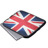 Flagge des Vereinigten Königreichs Laptopschutzhülle (Vorne Knopf)
