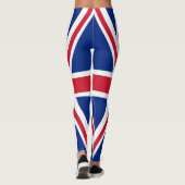 Flagge des Vereinigten Königreichs Leggings (Rückseite)