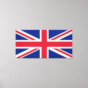 Flagge des Vereinigten Königreichs Leinwanddruck