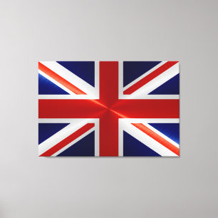Flagge des Vereinigten Königreichs Leinwanddruck