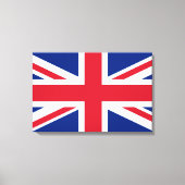 Flagge des Vereinigten Königreichs Leinwanddruck (Vorderseite)