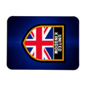 Flagge des Vereinigten Königreichs Magnet (Horizontal)