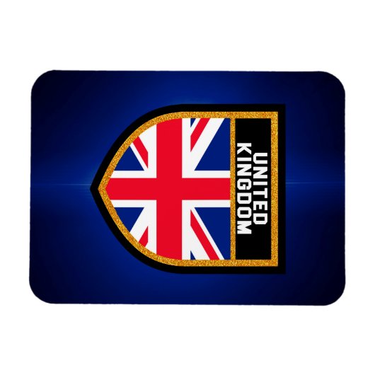 Flagge des Vereinigten Königreichs Magnet (Horizontal)