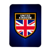 Flagge des Vereinigten Königreichs Magnet (Vertikal)