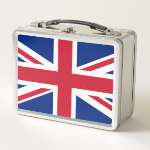 Flagge des Vereinigten Königreichs Metall Lunch Box