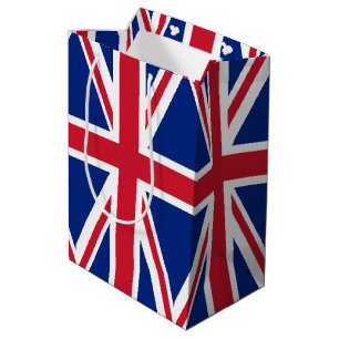 Flagge des Vereinigten Königreichs Mittlere Geschenktüte