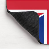 Flagge des Vereinigten Königreichs Mousepad (Ecke)