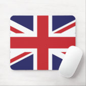 Flagge des Vereinigten Königreichs Mousepad (Mit Mouse)