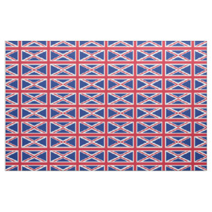 Flagge des Vereinigten Königreichs - Muster für  Stoff