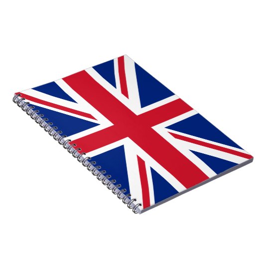 Flagge des Vereinigten Königreichs Notizblock (Rechte Seite)