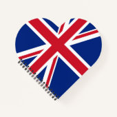Flagge des Vereinigten Königreichs Notizblock (Vorderseite)
