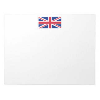 Flagge des Vereinigten Königreichs Notizblock