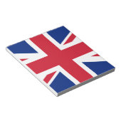 Flagge des Vereinigten Königreichs Notizblock (angewinkelt)