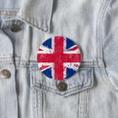 Flagge des Vereinigten Königreichs oder der Union  Button (Beispiel)