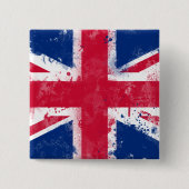 Flagge des Vereinigten Königreichs oder der Union Button (Vorderseite)
