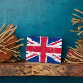 Flagge des Vereinigten Königreichs oder der Union Fotoplatte (Seite)