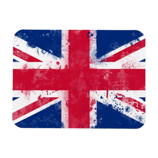 Flagge des Vereinigten Königreichs oder der Union Magnet (Horizontal)