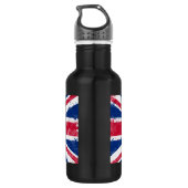 Flagge des Vereinigten Königreichs oder der Union Trinkflasche (Rückseite)
