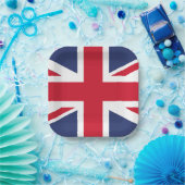 Flagge des Vereinigten Königreichs Pappteller (Party)