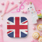 Flagge des Vereinigten Königreichs Pappteller (Party)