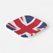 Flagge des Vereinigten Königreichs Pappteller (Gewinkelt)