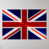 Flagge des Vereinigten Königreichs Poster (Vorne)