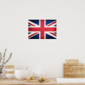 Flagge des Vereinigten Königreichs Poster (Küche)