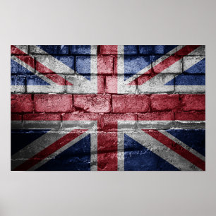 Flagge des Vereinigten Königreichs Poster