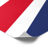 Flagge des Vereinigten Königreichs Poster (Ecke)