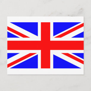 Flagge des Vereinigten Königreichs Postkarte