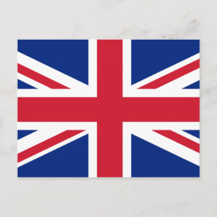 Flagge des Vereinigten Königreichs Postkarte