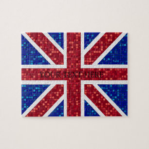 Flagge des Vereinigten Königreichs Puzzle