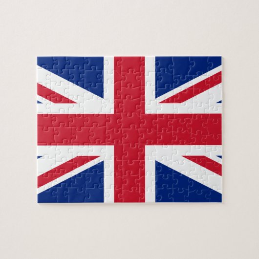 Flagge des Vereinigten Königreichs Puzzle (Horizontal)