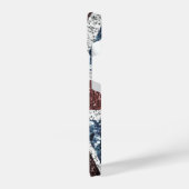 Flagge des Vereinigten Königreichs Rustikale Vinta iPhone Hülle (Linke Seite)