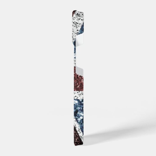 Flagge des Vereinigten Königreichs Rustikale Vinta iPhone Hülle (Linke Seite)