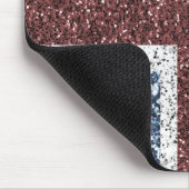 Flagge des Vereinigten Königreichs Rustikale Vinta Mousepad (Ecke)