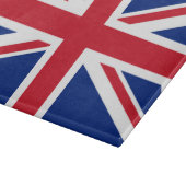 Flagge des Vereinigten Königreichs Schneidebrett (Ecke)