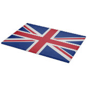 Flagge des Vereinigten Königreichs Schneidebrett (Ecke)