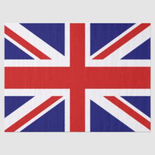 Flagge des Vereinigten Königreichs Seidenpapier