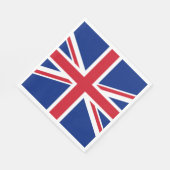 Flagge des Vereinigten Königreichs Serviette (Ecke)